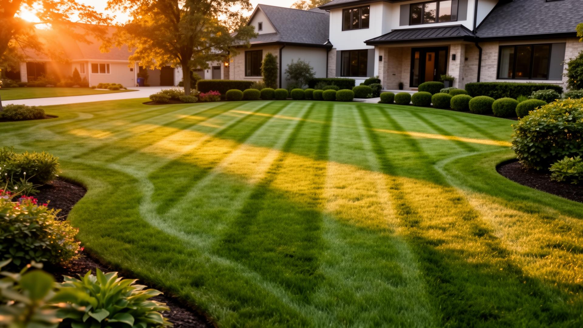 Beautiful lawn